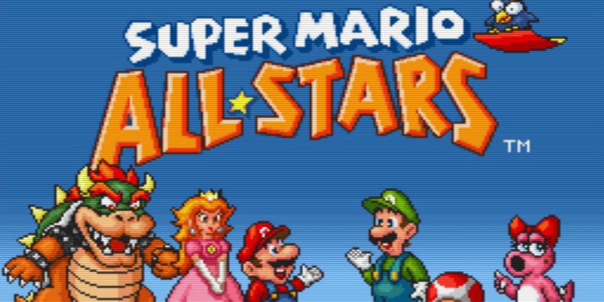 Jogo Super Mario All Stars + Super Mario World - Super Nintendo