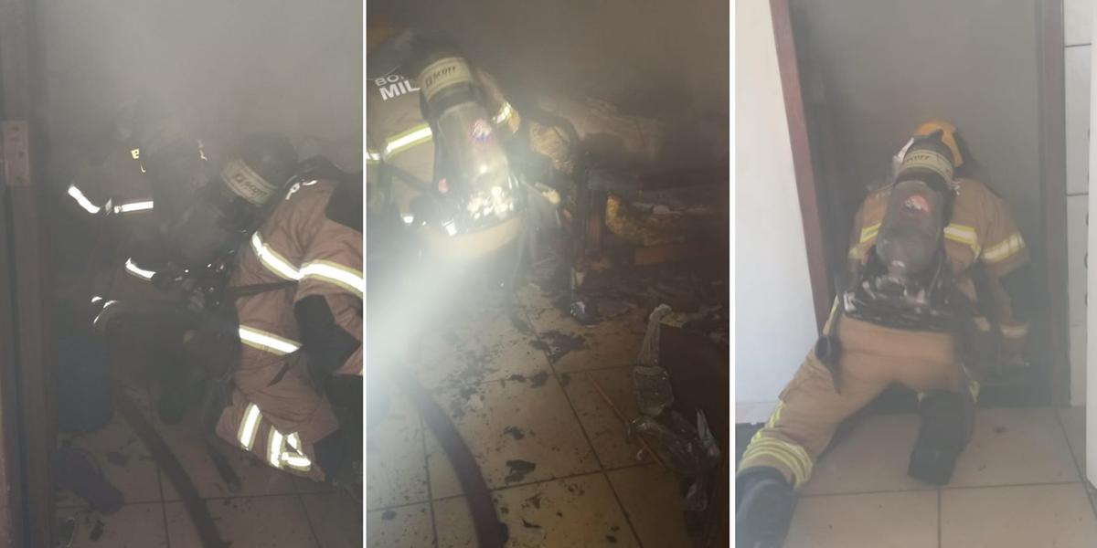 (Corpo de Bombeiros/Divulgação)