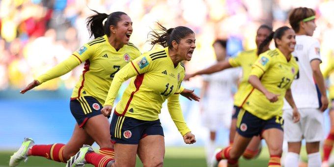 Equipe sul-americana triunfou com gols de Usme e de Linda Caicedo (Reprodução / Twitter Selección Colombia)