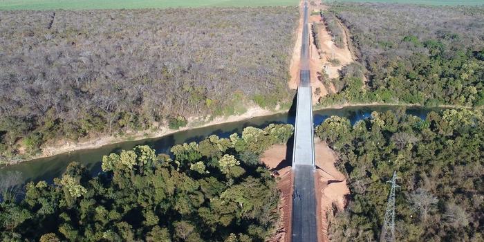 A obra foi iniciada em 2013,  foi paralisada e retomada em 2022 (Seinfra/Divulgação)