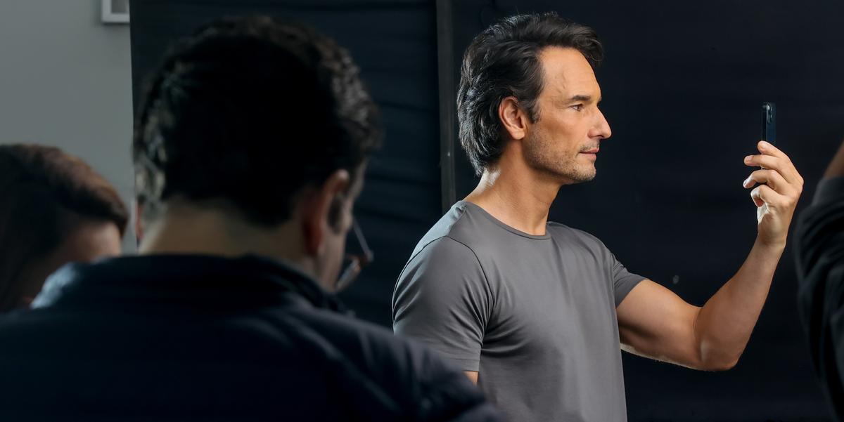 O ator Rodrigo Santoro será o garoto-propaganda da campanha (Fredy Uehara)