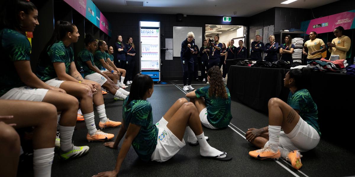 Pia quer time feliz em campo para ter um futebol com a cara do Brasil (Thais Magalhães/CBF)