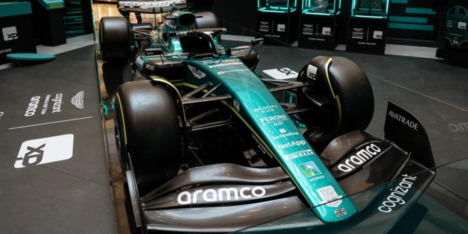 Amante da F1 pode garantir ingressos para o GP do Brasil em exposição da Aston Martin em BH (Divulgação / BH Shopping)