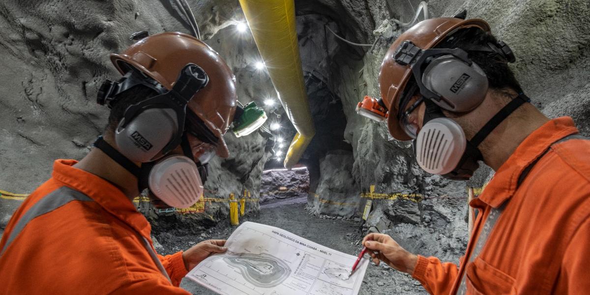 Mina de Cuiabá, da AngloGold Ashanti (Operação Cuiabá / Daniel Mansur)