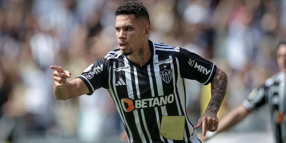 Atacante garante vitória do Galo no Mineirão (Pedro Souza / Atlético)