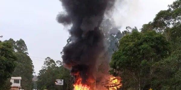 (Corpo de Bombeiros/Divulgação)