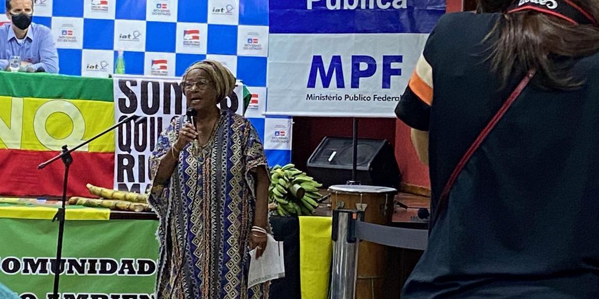 Filho de Maria Bernadete também foi assassinado, em 2017 (Reprodução @gambabahia)