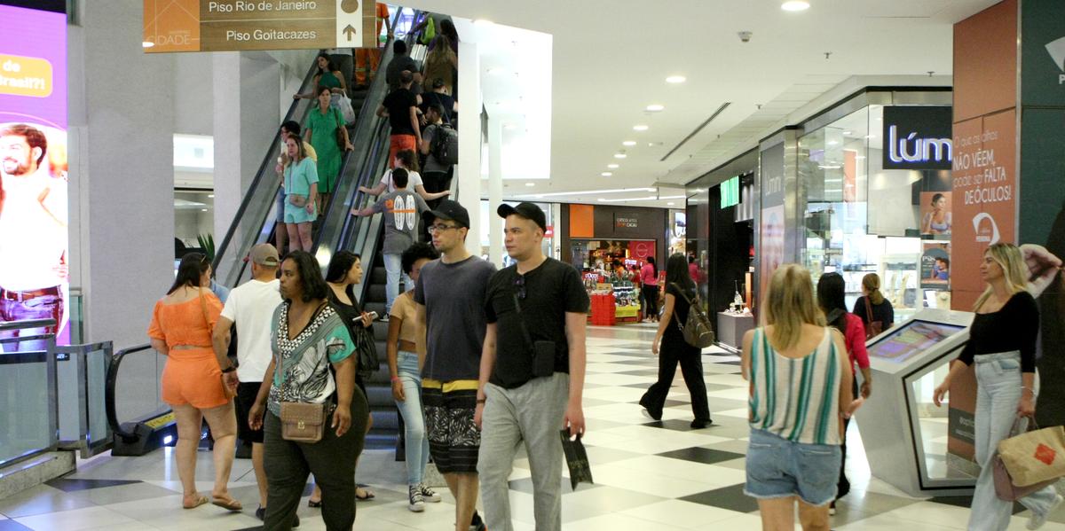 Shoppings são um dos lugares mais procurados em BH durante feriados (Maurício Vieira / Hoje em Dia)