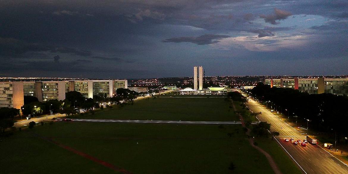 Brasília 60 Anos - Esplanada dos Ministérios (Marcello Casal Jr / Agência Brasil)