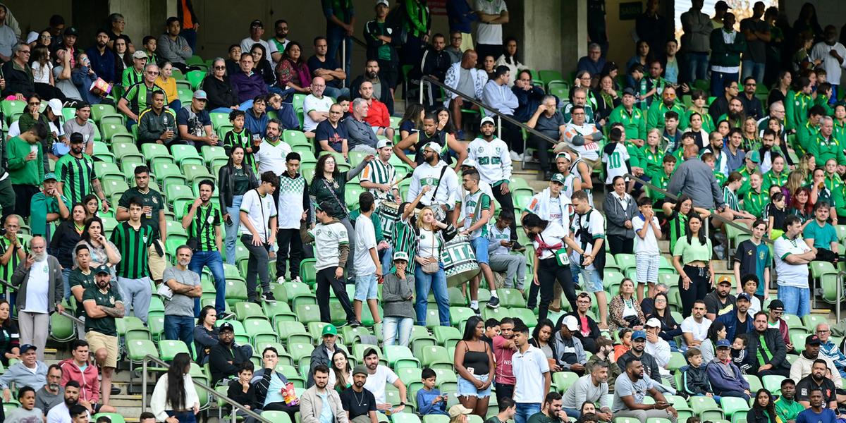 Torcida pode levar o Coelho a segunda vitória consecutiva no Brasileirão (Mourão Panda / América)