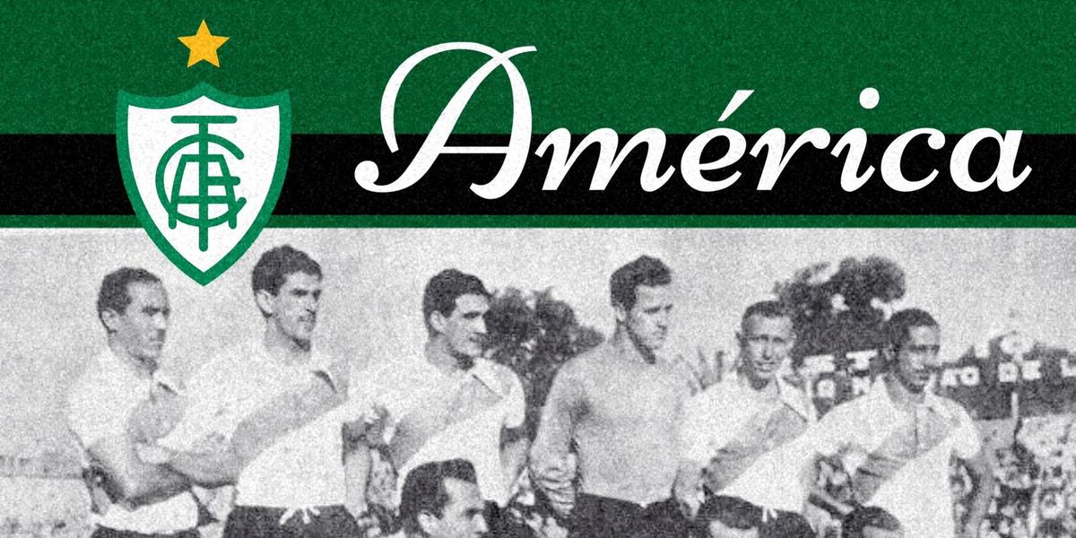 Elenco do América em 1948 (Reprodução/ Twitter)