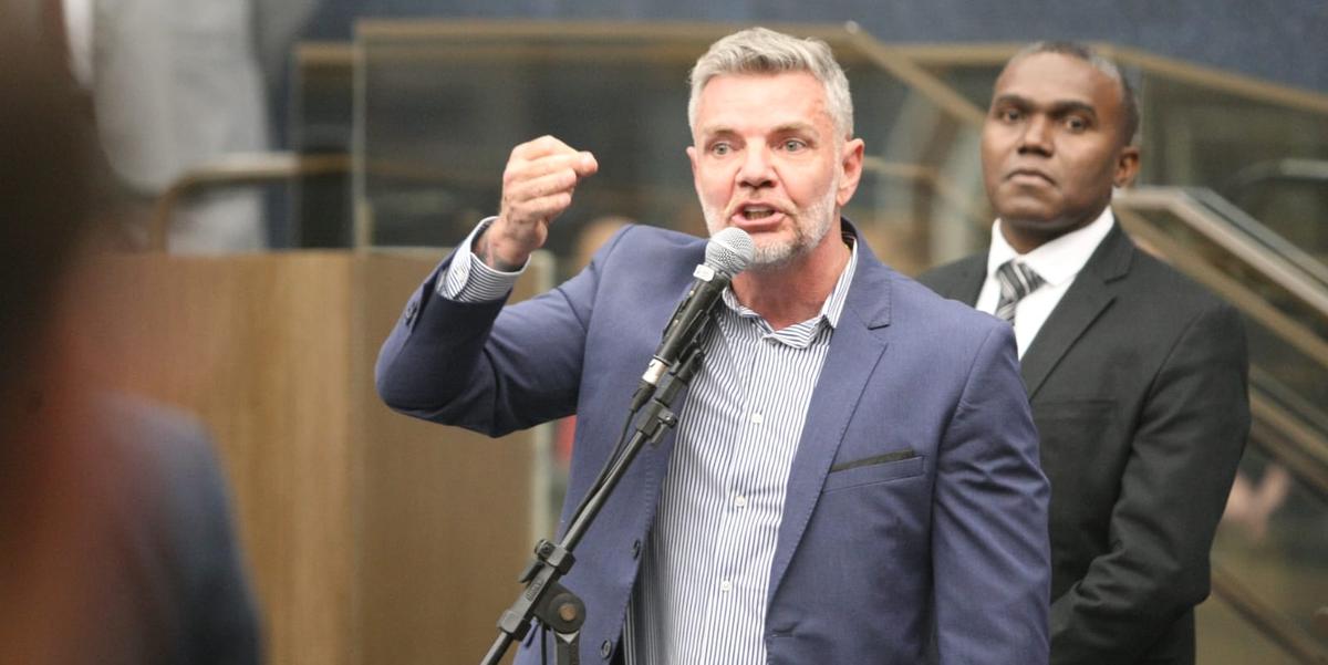Para Juliano Lopes, Gabriel está usando o cargo para tentar impedir a votação do pedido de abertura do processo de cassação (Maurício Vieira / Hoje em Dia)