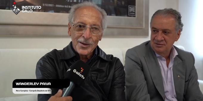 Atlético inicia campanha para ajudar ídolo Wanderley (Reprodução / Youtube Galo TV Imprensa)