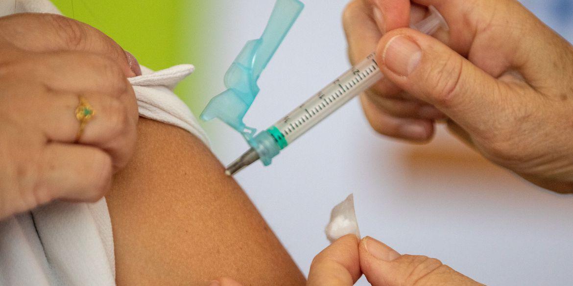 Brasília (DF) 28/02/2023 Vacinação contra COVID 19 (Fabio Rodrigues-Pozzebom/ Agência Brasil)