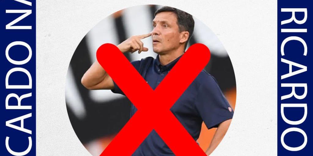 Organizadas emitem nota de Repúdio contra a contratação de Zé Ricardo (Reprodução / Twitter Cachazeiros)
