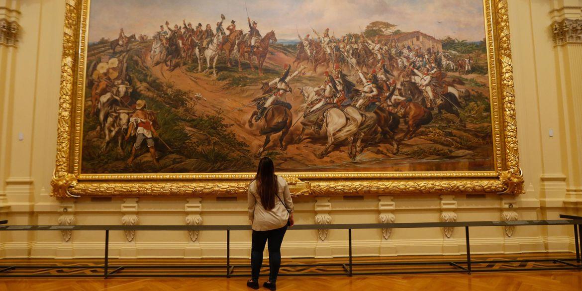 Museu foi reinaugurado no ano passado, no marco dos 200 anos da Independência do Brasil (Paulo Pinto/Agência Brasil© Paulo Pinto/Agência Brasil)