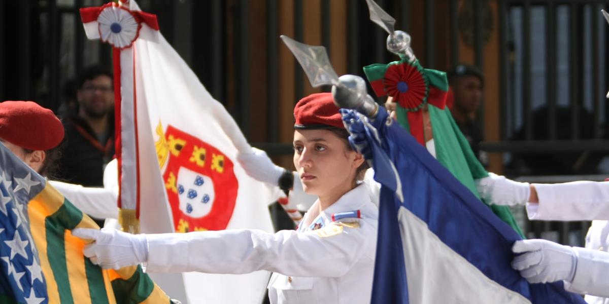 Desfile cívico-militar do 7 de Setembro, que este ano comemora o Bicentenário (200 anos) da Independência do Brasil (Maurício Vieira)
