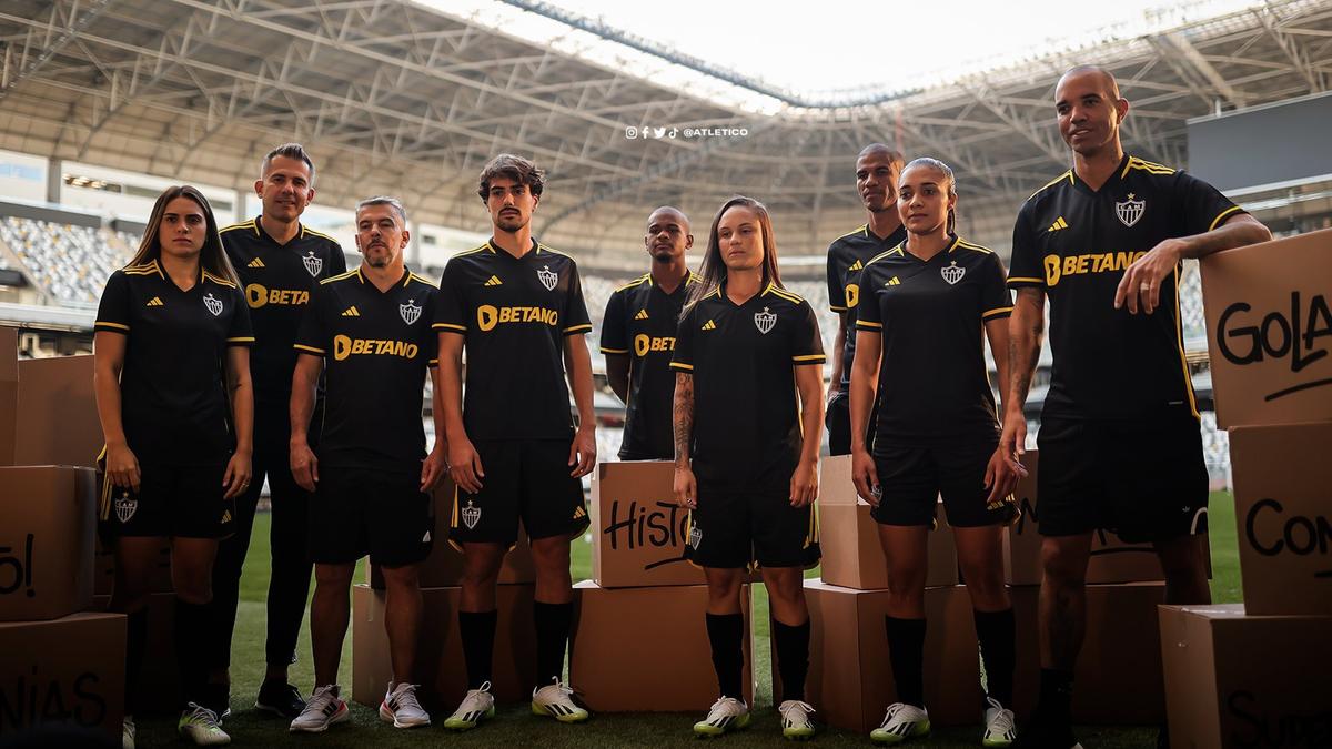 Atlético encara o Botafogo com uniforme 3 pela primeira vez (Divulgação / Atlético)