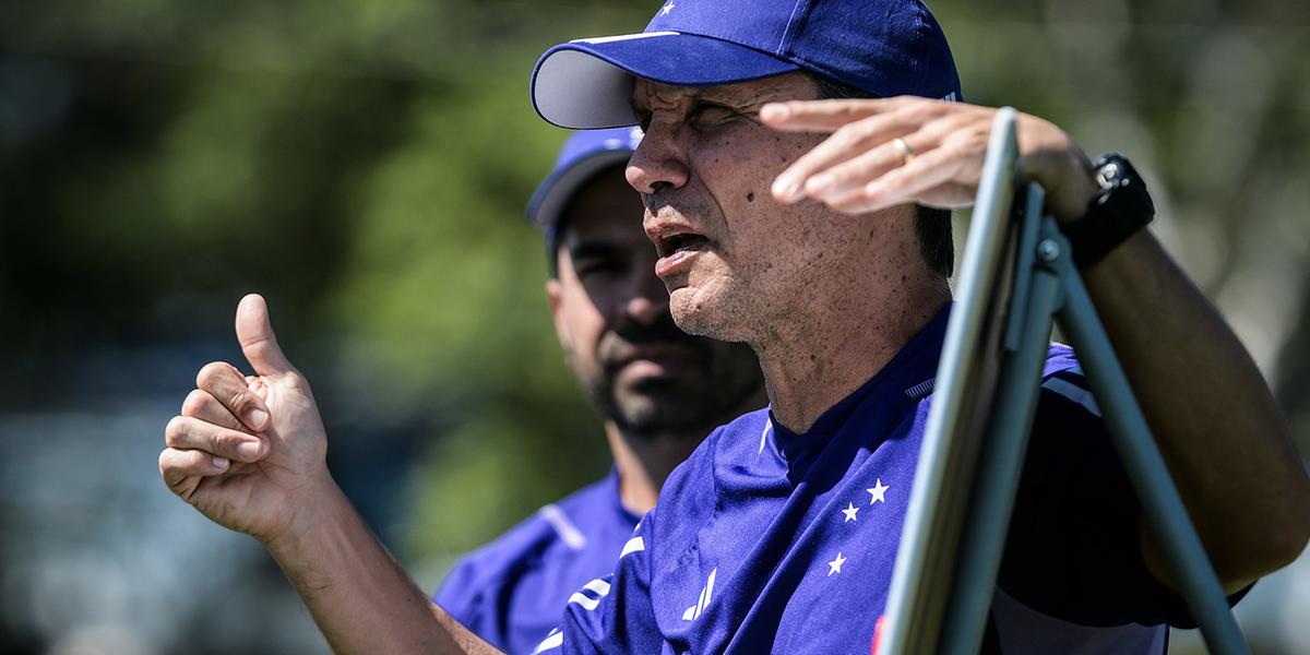 Zé Ricardo define agenda de treinos do Cruzeiro da semana (Gustavo Aleixo / Cruzeiro)