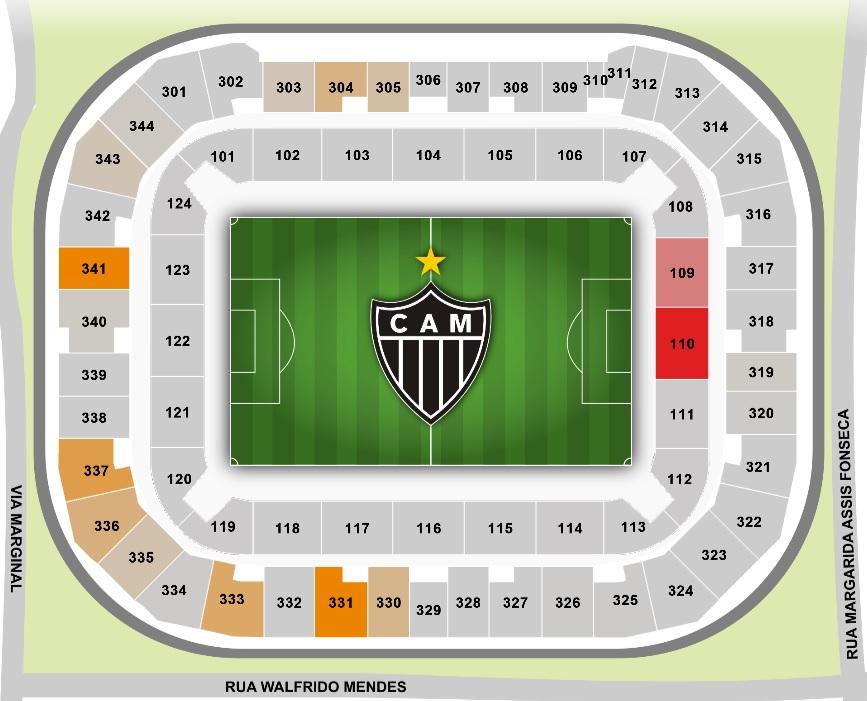 Ingressos voltaram a estar disponíveis no sistema de vendas do Atlético (Reprodução/ Atlético)