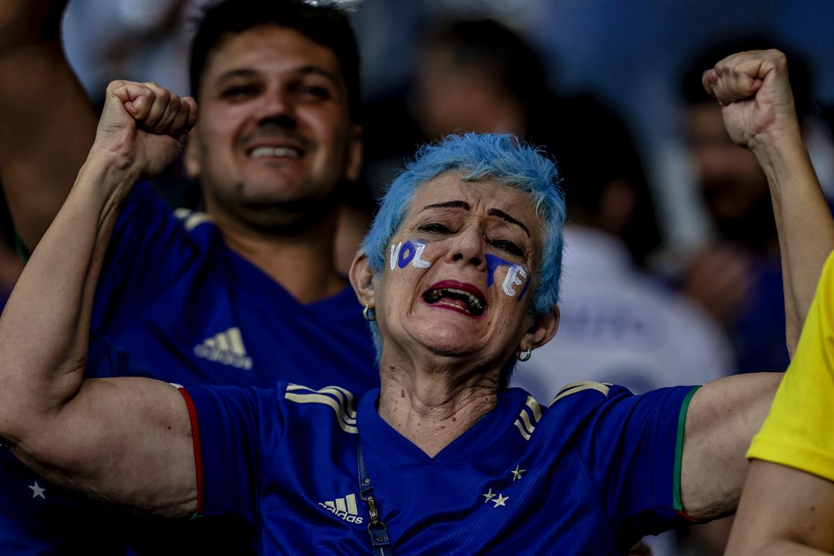 Torcida celebra retorno à série A do Brasileirão após vitória sobre o Vasco (Staff Images / Cruzeiro)