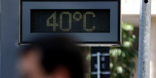 Segundo o Instituto Nacional de Meteorologia, o alerta de temperaturas acima da média deve continuar até terça-feira (26) para 11 estados e o DF (Tânia Rego/Agência Brasil)