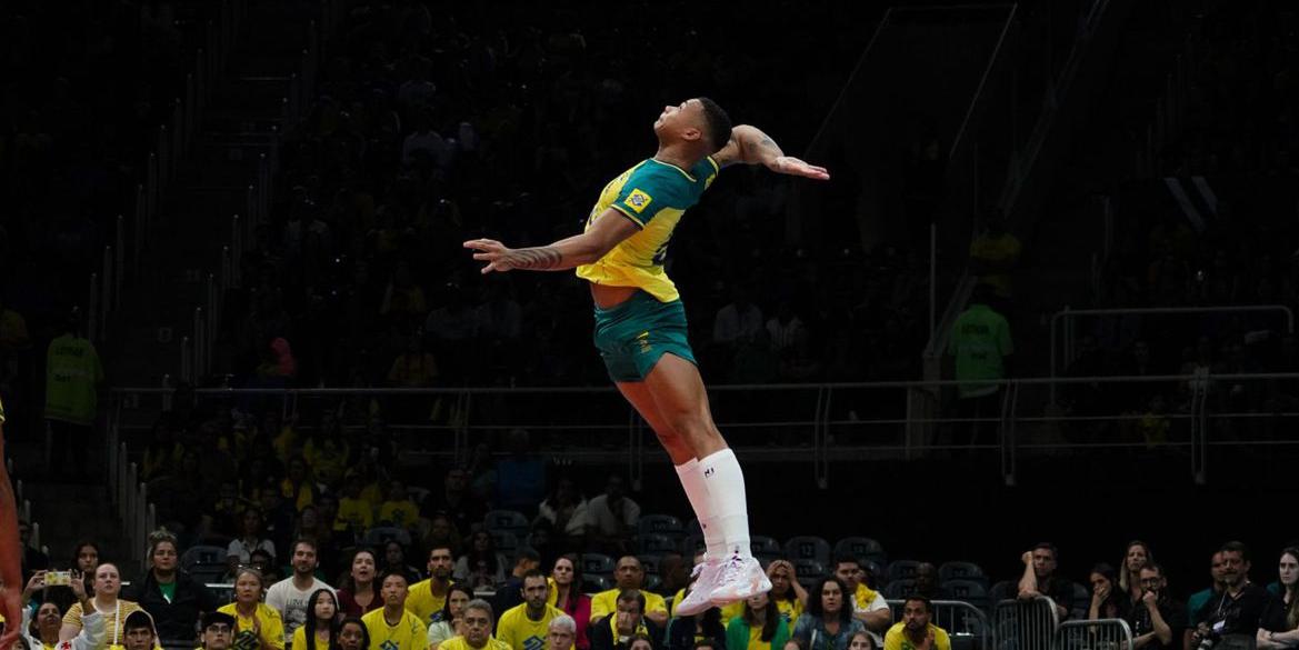Brasil chega a segunda vitória no Pré-Olímpico (Mauricio Val / FVImagem/CBV)