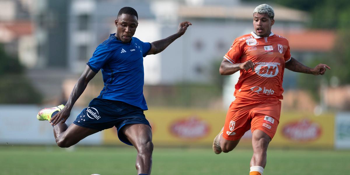 O gol do Cruzeiro foi marcado pelo atacante Fernando (Staff Images / Cruzeiro)