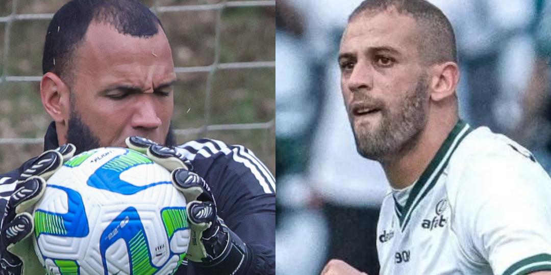 Everson ainda não sofreu gols na Arena MRV e vai encarar o Coritiba no domingo (Montagem / Foto: Pedro Souza - Atlético / Gabriel Thá - Coritiba)