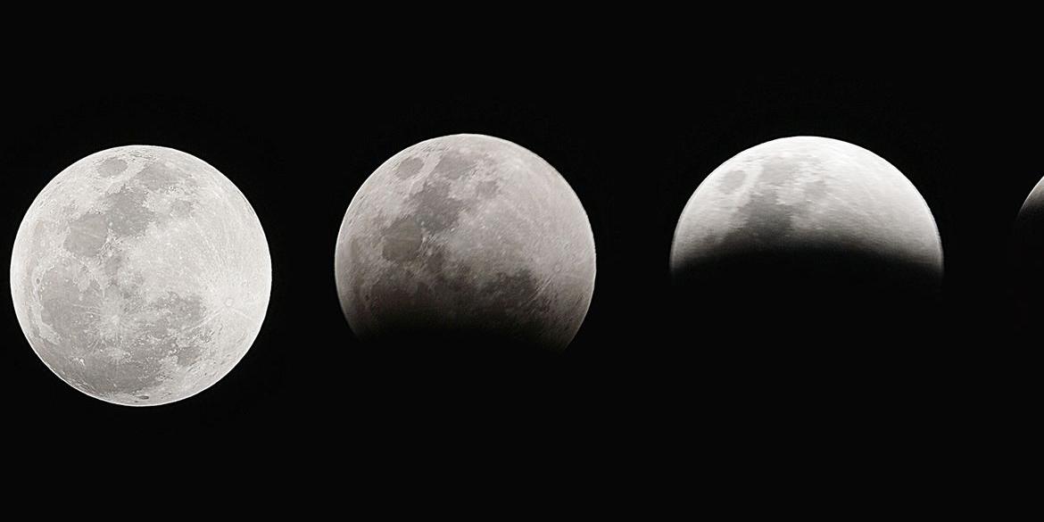 Superlua e eclipse total lunar (Marcello Casal Jr/Agência Brasil)