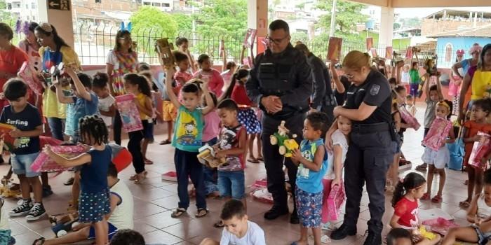 Cerca de 6 mil serão entregues a crianças atendidas por instituições sociais no estado (Sejusp / Divulgação)