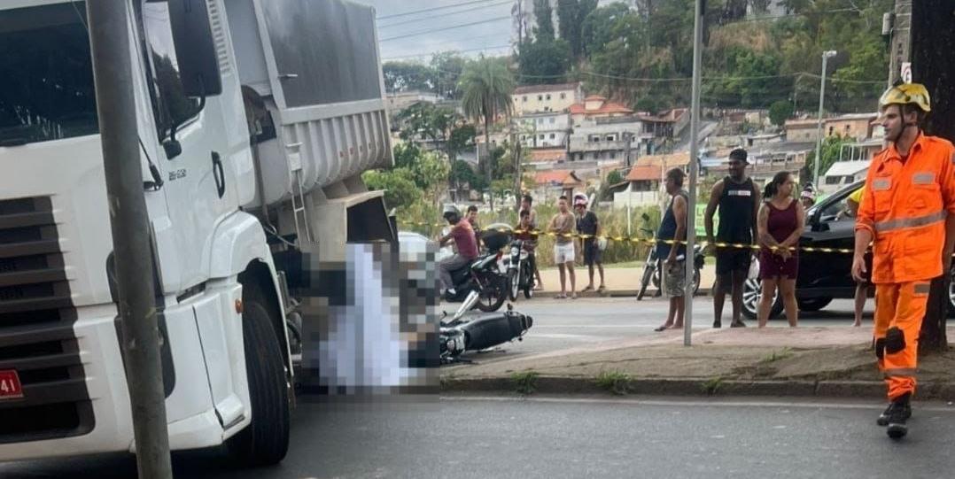 Acidente fatal na região do Barreiro (Reprodução / Corpo de Bombeiros)