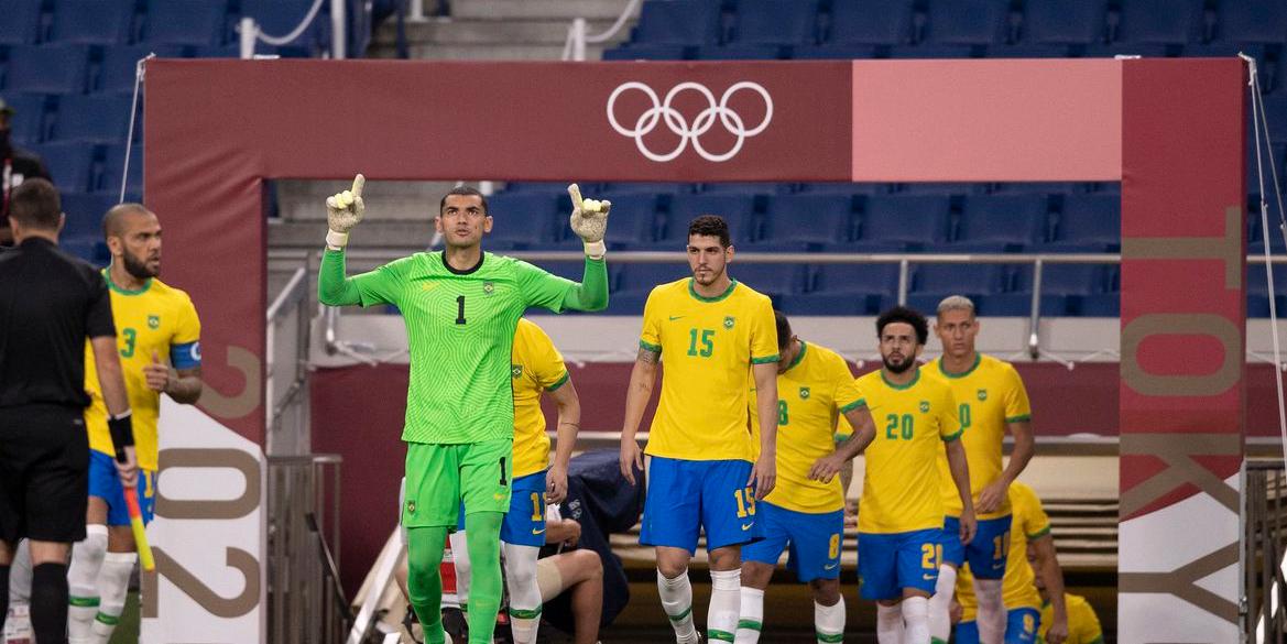 Atual campeã, Seleção Brasileira masculina disputará uma das 2 vagas (Lucas Figueiredo / CBF)