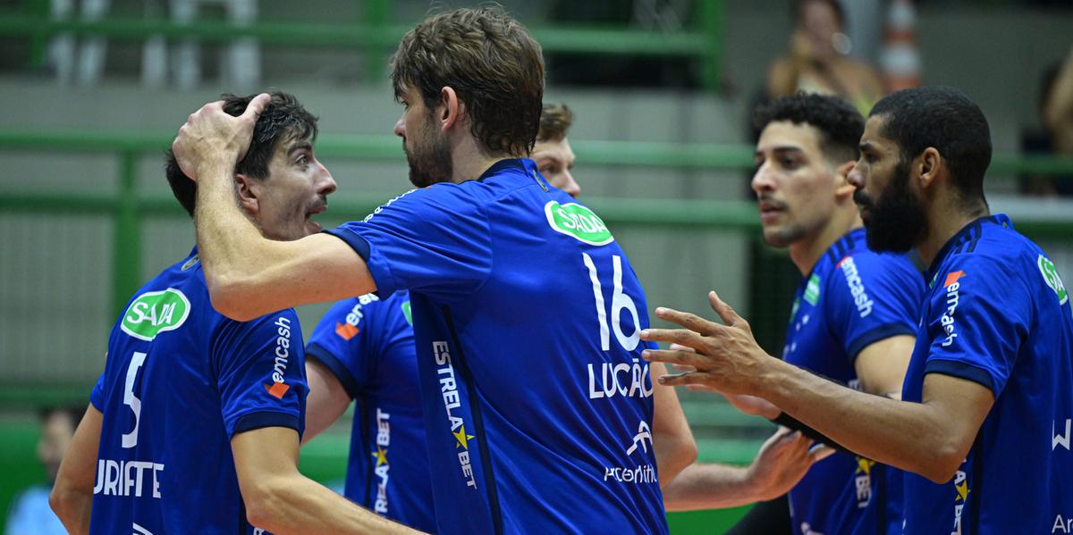 Líder isolado na primeira fase, Cruzeiro buscará vaga à final contra o JF (Reprodução / Twitter Sada Cruzeiro)