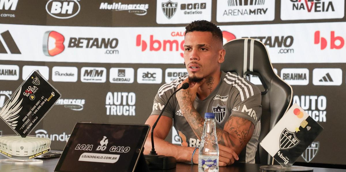 Com a camisa do Atlético, Paulinho já enfrentou o Palmeiras três vezes e não marcou em nenhuma oportunidade (Paulo Henrique França / Atlético)