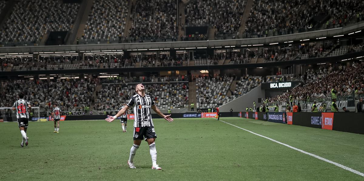 Paulinho figura novamente na seleção da rodada (Pedro Souza / Atlético)