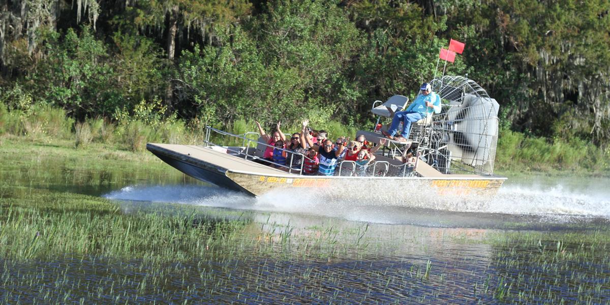 Spirit of the Swamp Airboat Rides (Orlando Airboat Adventures / divulgação)
