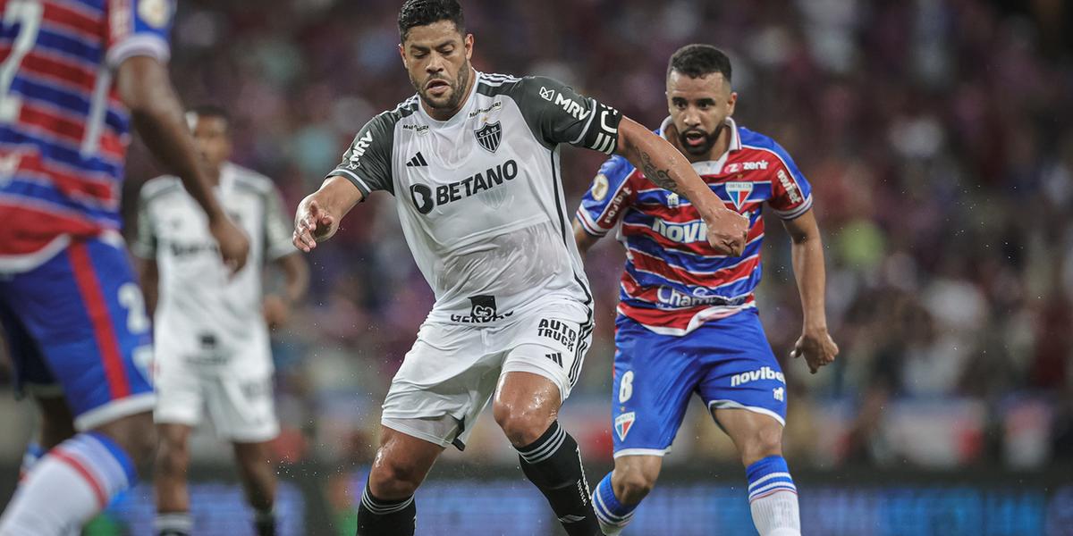 No primeiro turno, o Atlético foi derrotado pelo Fortaleza, na Arena Castelão, por 2 a 1 (Pedro Souza / Atlético)