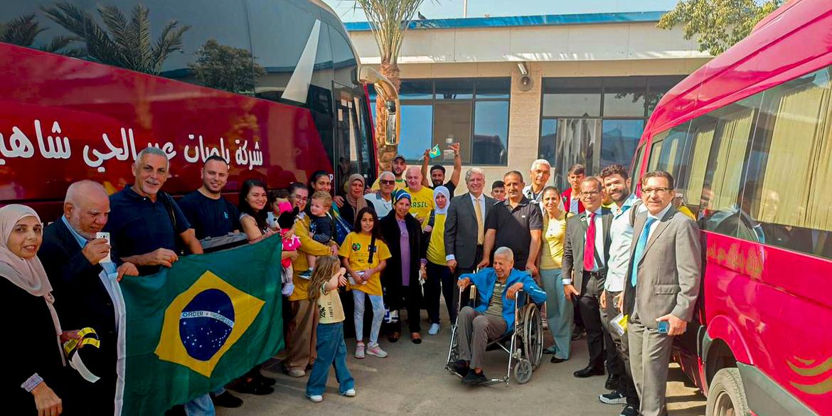 Eles serão repatriados no âmbito da Operação Voltando em Paz (Representação Brasileira em Ramala/Divulgação)