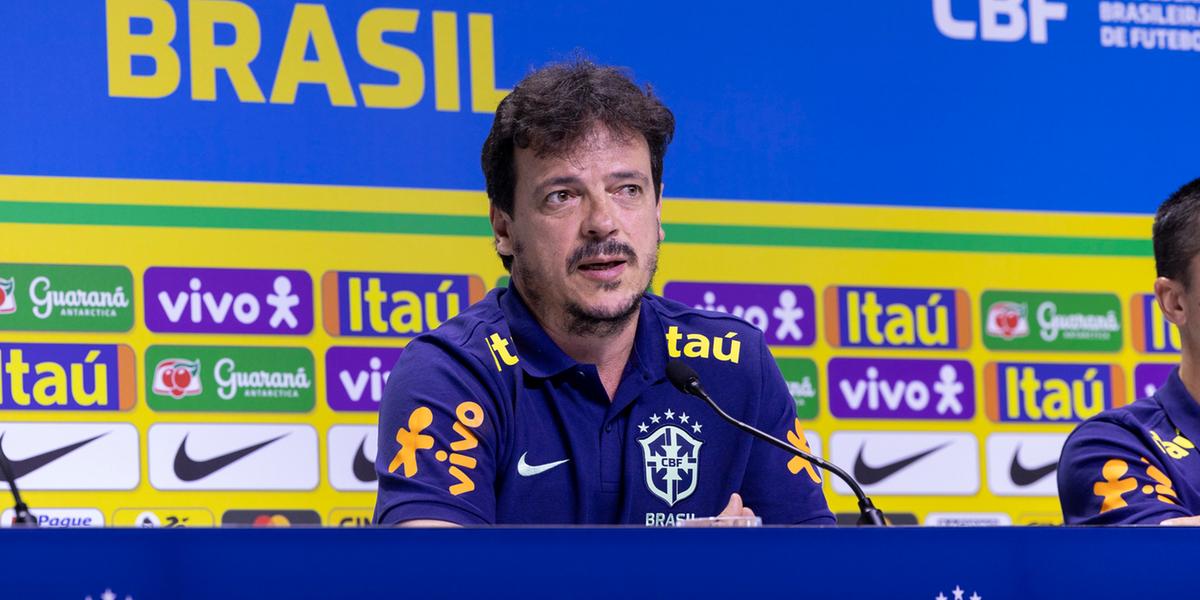 Diniz anunciou a lista de jogadores que participarão dos jogos contra Colômbia e Argentina (Flickr/ CBF)