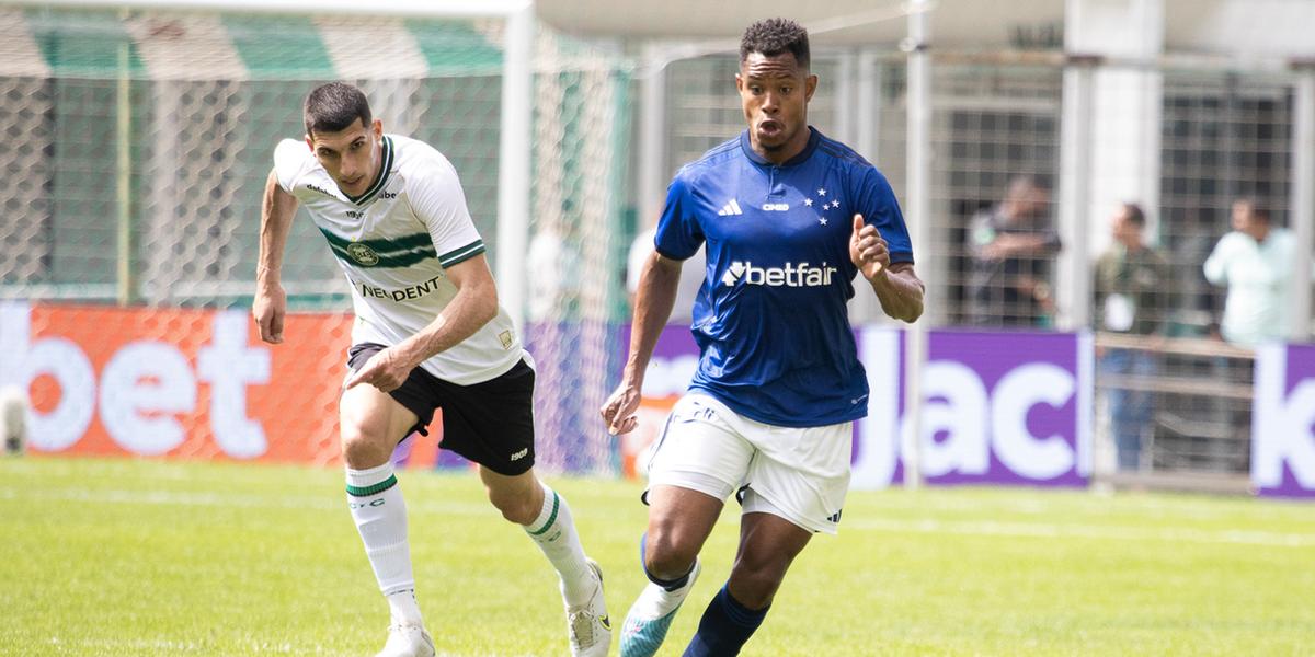 No primeiro turno, Cruzeiro e Coritiba empataram em 0 a 0 na Arena Independência (Staff Images / Cruzeiro)