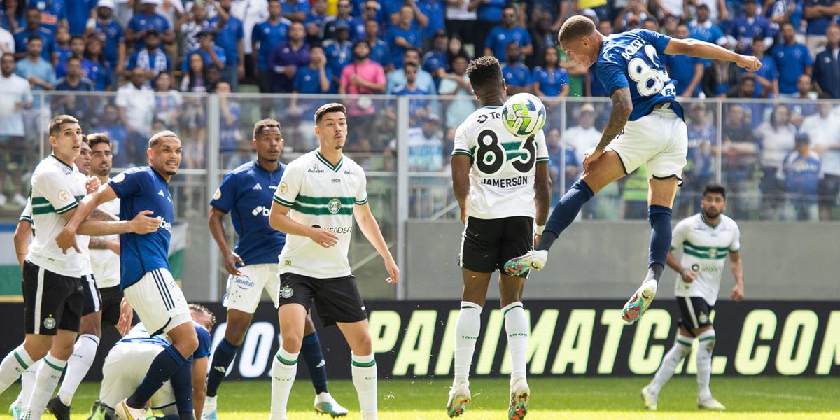 Cruzeiro e Coritiba empataram em 0 a 0 no primeiro turno do Campeonato Brasileiro (Staff Images/ Cruzeiro)