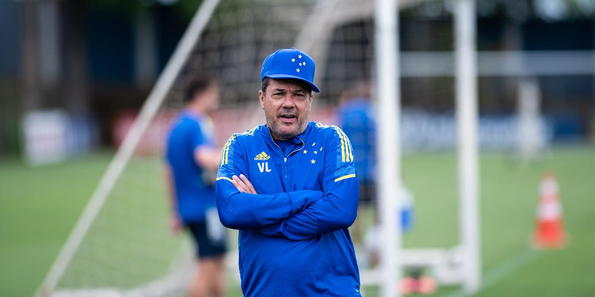 Luxemburgo esteve no Cruzeiro em 2021, disputando a série B do Campeonato Brasileiro (Bruno Haddad/Cruzeiro)