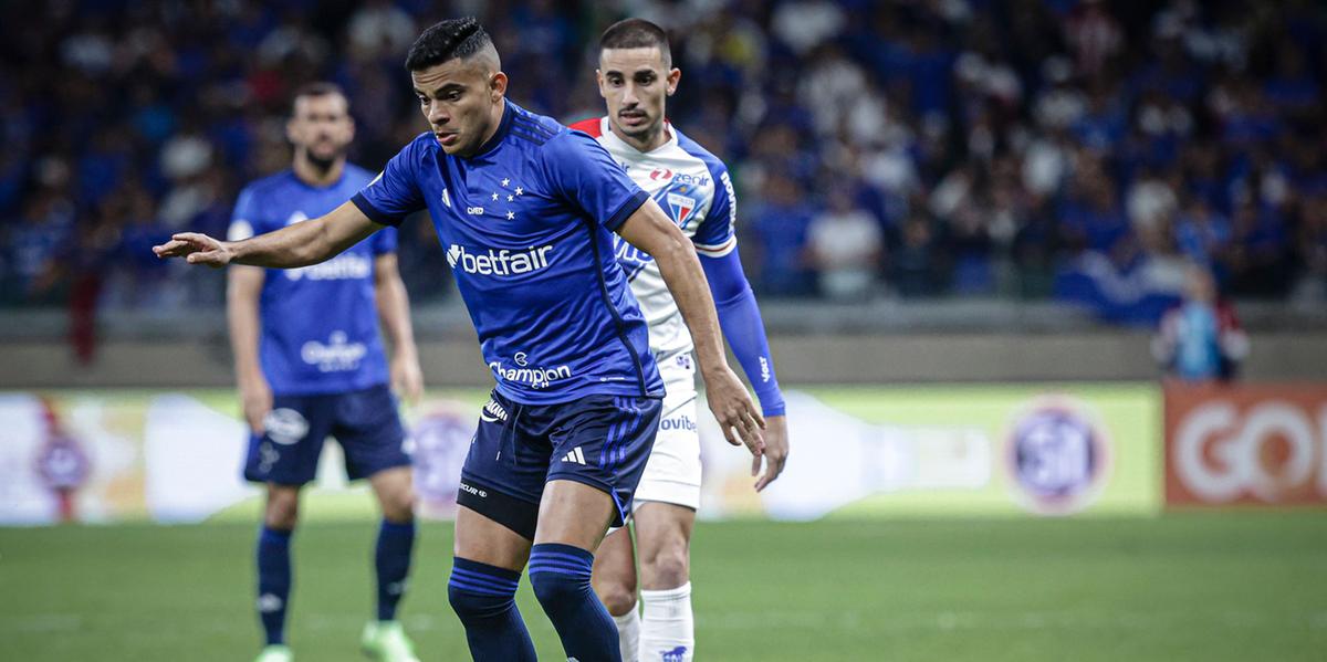 Cruzeiro conta com Bruno Rodrigues para vencer o Fortaleza e deixar a zona da degola 