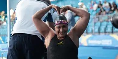 Nadadora capixaba Patrícia Santos (Alessandra Cabral/CPB)