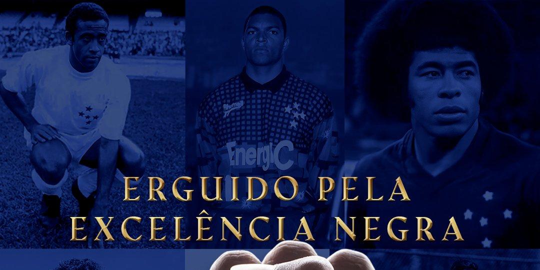 Cruzeiro celebra Dia da Consciência Negra (Reprodução / Twitter Cruzeiro)