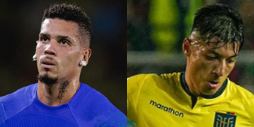 Paulinho e Alan Franco podem atuar na sexta rodada das Eliminatórias da Copa (Montagem - Foto/ Pedro Vale - Foto/ Enrique Gonzalez)