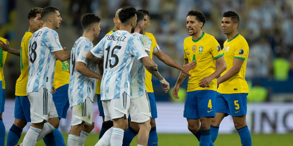 Último confronto entre Brasil e Argentina foi em 2021, na final da Copa América (Lucas Figueiredo/CBF)