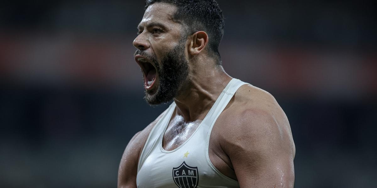 Hulk abriu o placar e Paulinho fechou a conta para o Galo (Pedro Souza / Atlético)