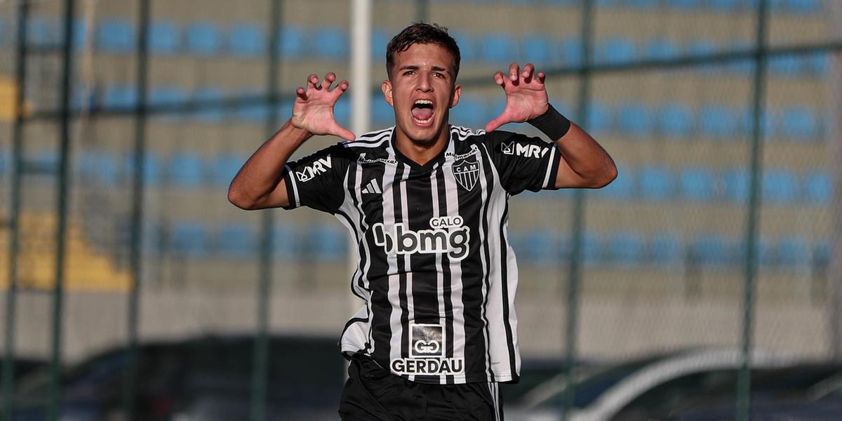 Iseppe é uma das maiores promessas das categorias de base do Atlético (Bruno Sousa/ Atlético)